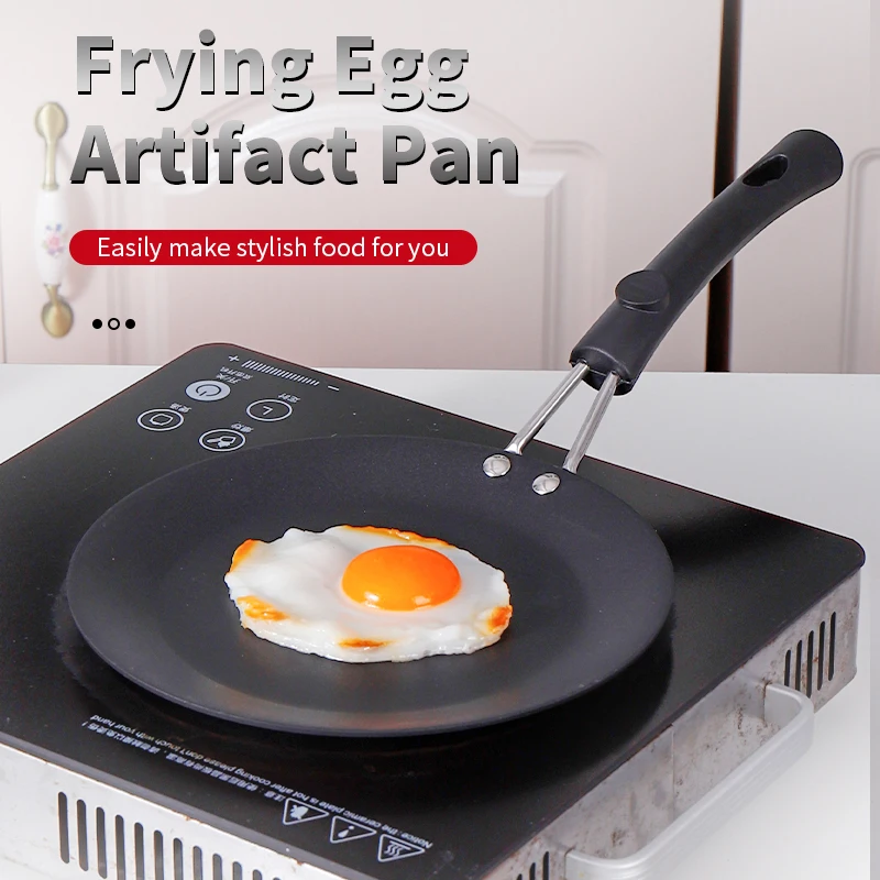 Большая кухонная антипригарная сковорода для жарки чугунные блинчики стейк противоожоговая Силиконовая ручка без масла плоская кастрюля ресторана