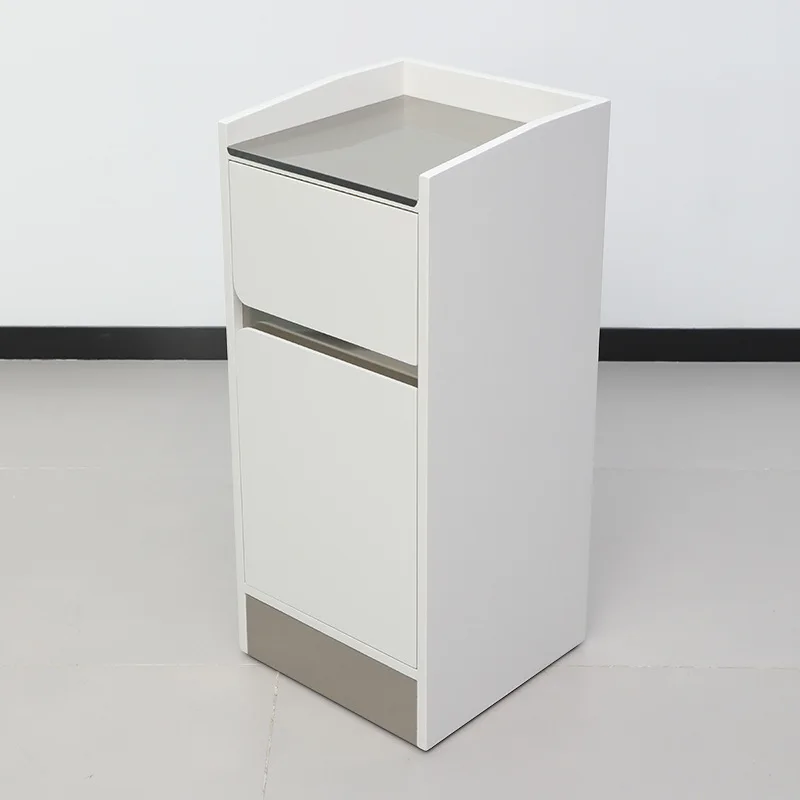 Simple barber store tools beauty salon storage cabinet display hairdressing cabinet