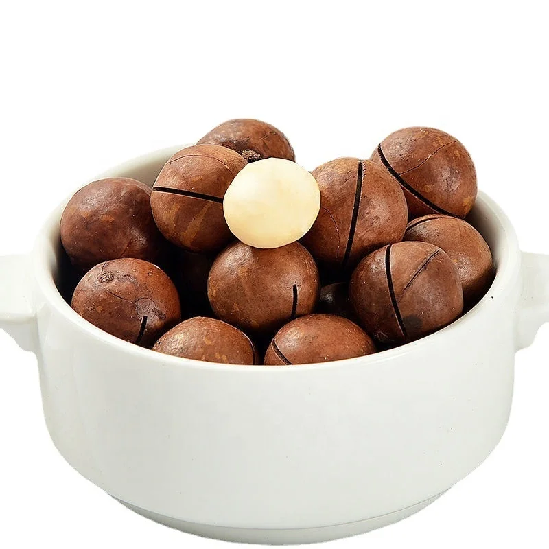 macadamia in shell roasted nuts OEM service wholesale top quality milk/ coffee/ customize flavor own planting base