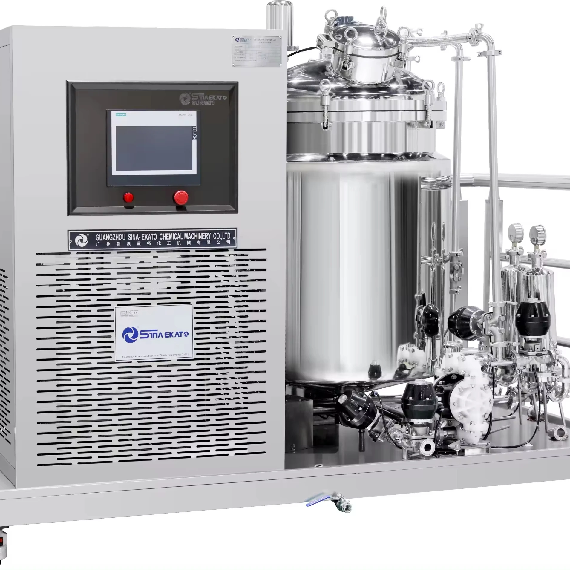 high quality sinaekato 500L perfume  freezing machine perfume making from Guangzhou supplier