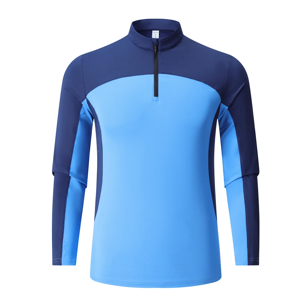 2024 new design Unisex quarter zip jacket mens 1/4 zip pullover custom logo fast drying 1/4 zip tracksuit