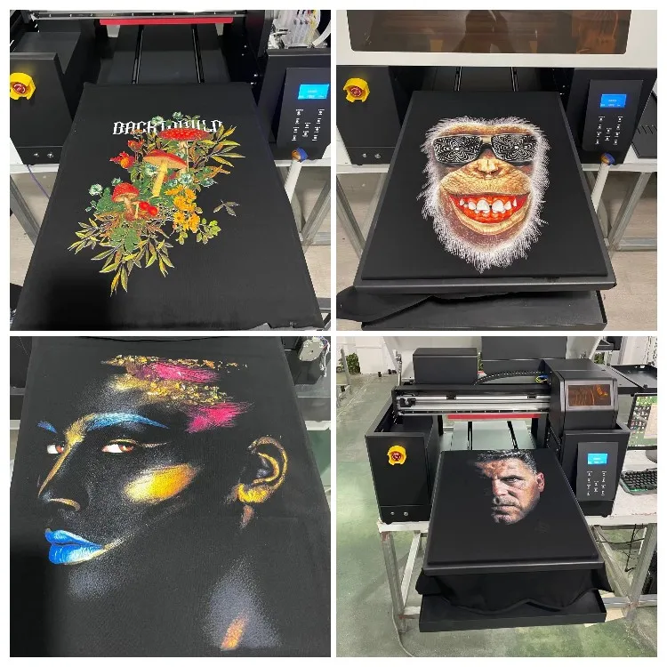 SUNCOLOR Best Wholesale Automatic A3 Fabric Cotton Digital Dtg Printer Custom t Shirt Printing Machine Impresora for