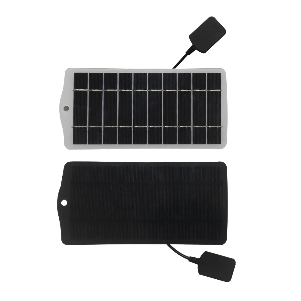Portable 2.5W Solar Panel Charger for iphone Mobile 5V Power Charging 3.7V Battery