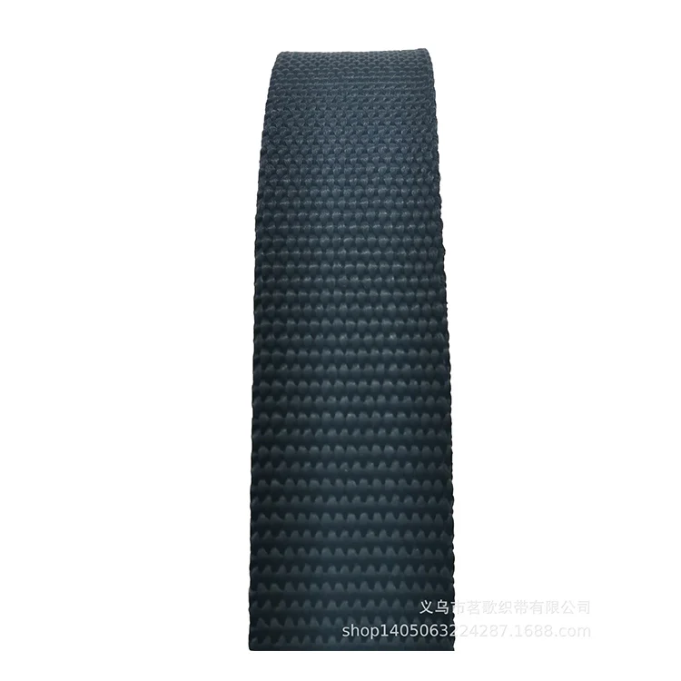 China Manufacturer Supply Custom Black Thick Double Bead Pattern 900D Polypropylene Webbing Outdoor Military