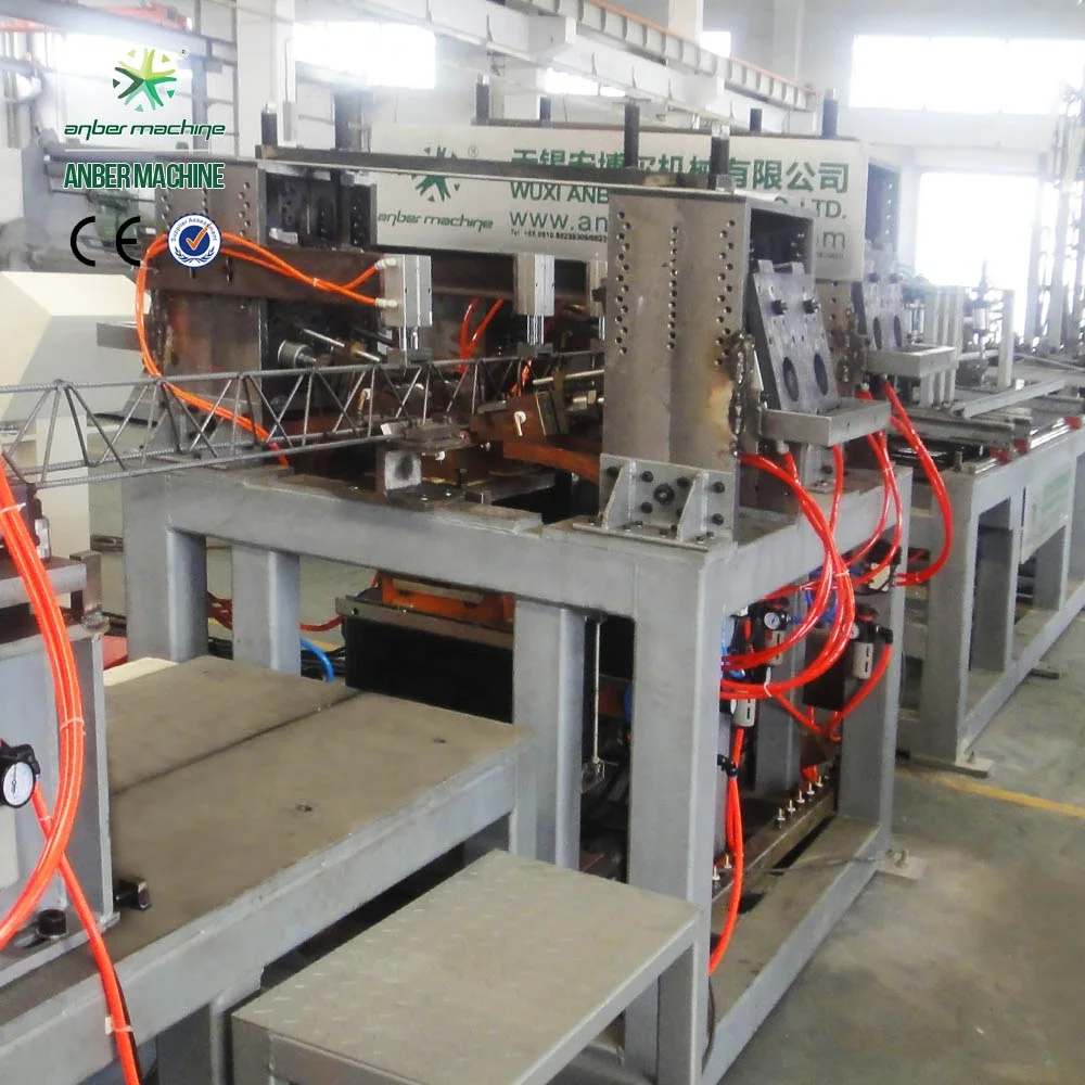
3D double step lattice truss girder welding machine 