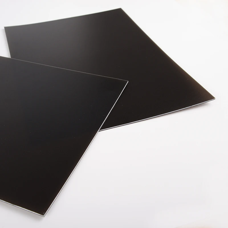 Custom Black Fireproof Board Flame Retardant Polypropylene Sheet Heat Resistance PP Sheet For Fireplaces