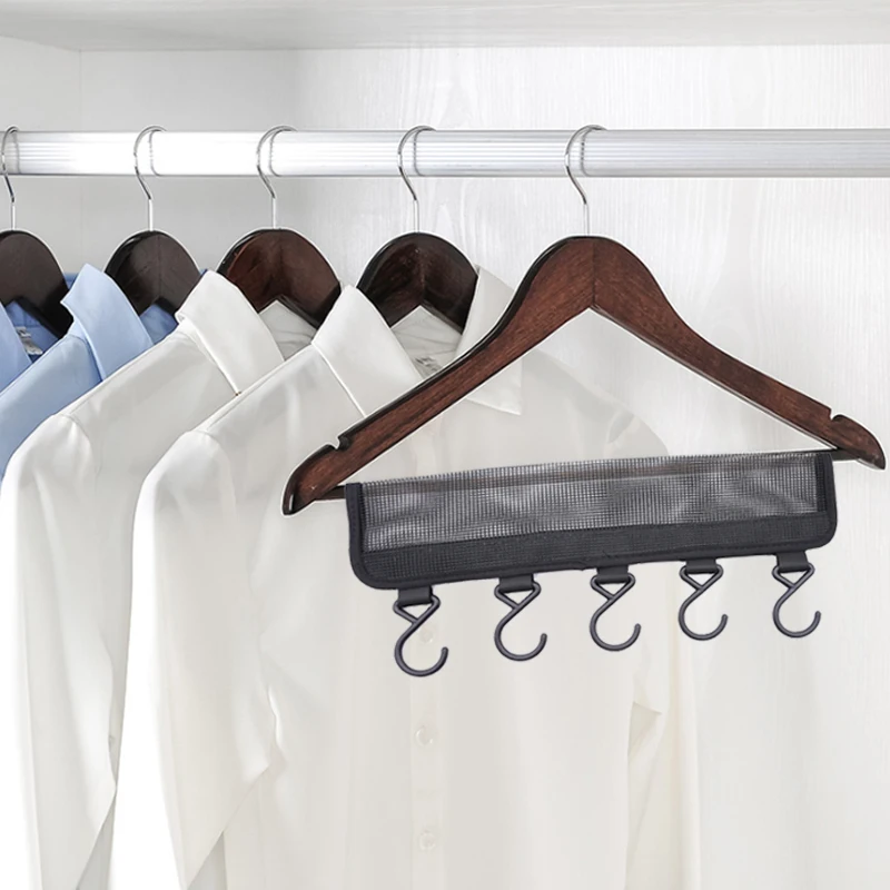 custom self adhesive hat organizer racks foldable Closet display hooks for cloths socks hats hanger travel storage
