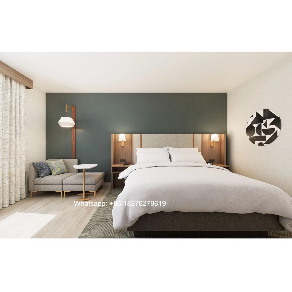 New design hotel furniture Holiday Inn H5 hotel furniture sets