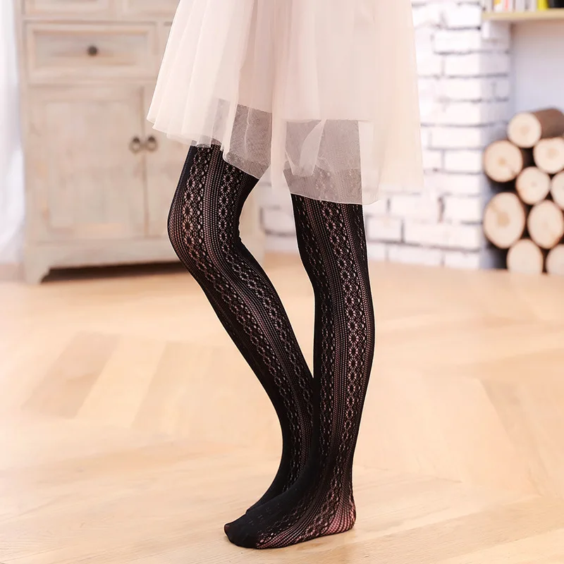 Fashion Elastic Kids Stockings Nylon in stock wholesale Pantyhose Tights Thin Girls Dance Pantyhose