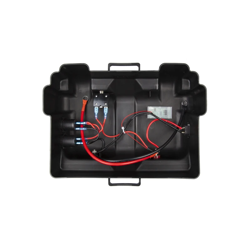 Portable 12V/24V  Car Battery Box Smart Automotive Solar Generator Power Plastic Camping Accessories