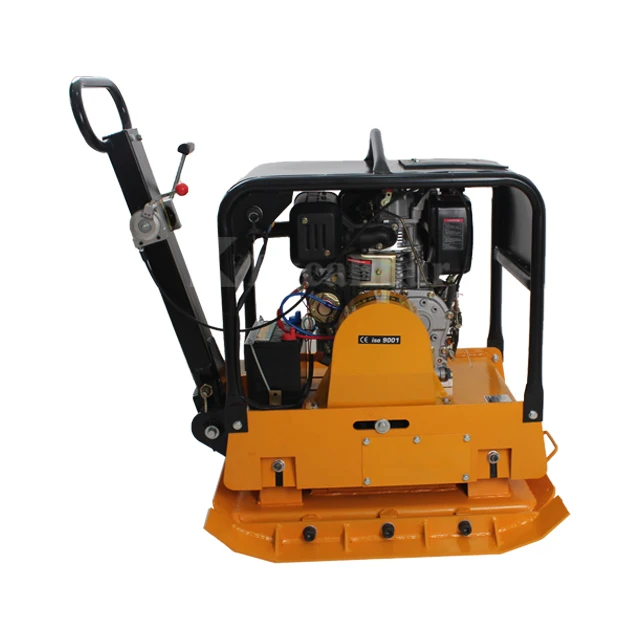 330 electric reversible plate compactor 10hp air cooled diesel engine