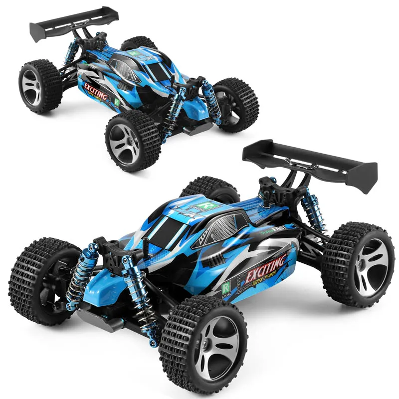 Super Power WLtoys 184011 Off Road Rc Buggy Upgraded A959 2.4G 1:18scale 4WD Speed Racing Car(30km/h)