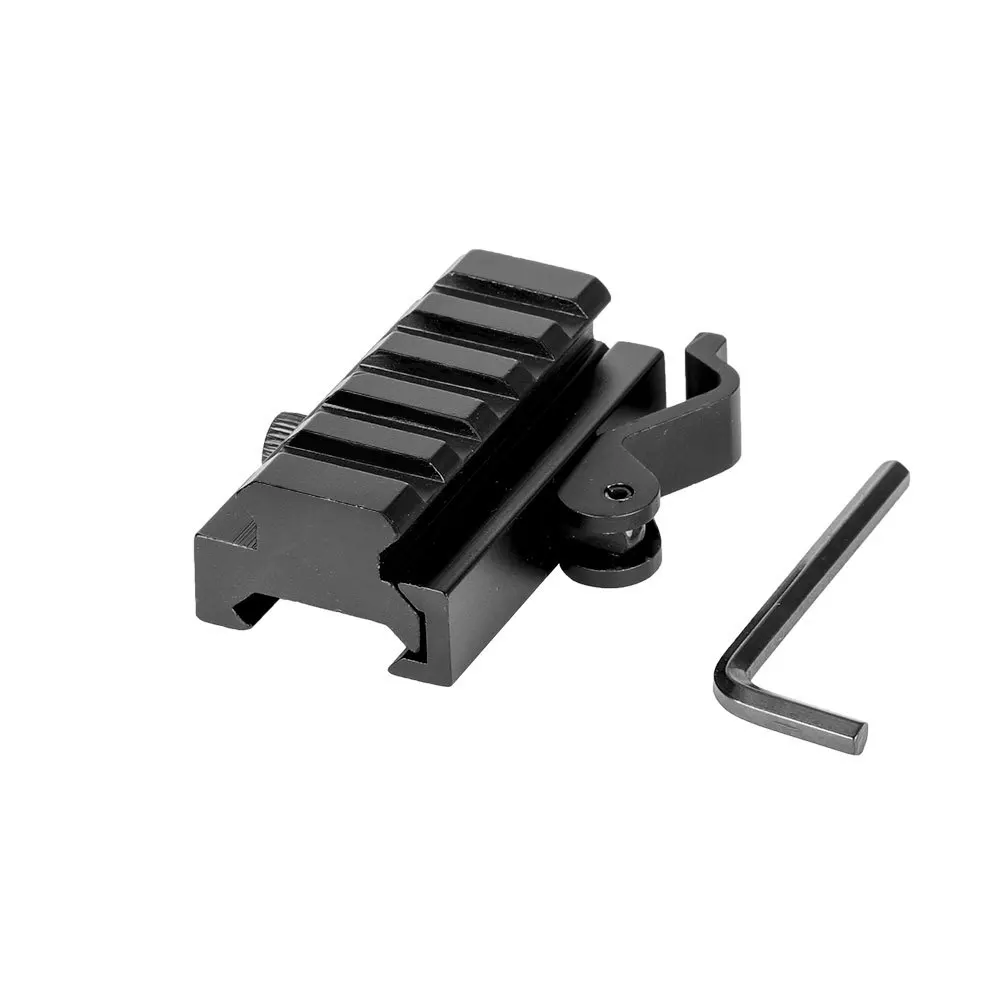 Quick release bracket leather rail base bracket aluminum alloy bracket fixture 20mm * 60mm 5 slots