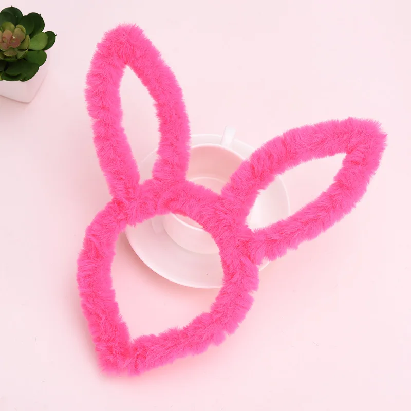 
In stock hot sale plush soft winter Halloween Christmas New Year Stage Costume Party Dress Up Rabbit mouse Cat Ears headband 