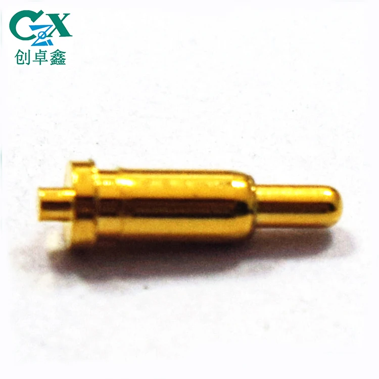 rhodium plated test Smd pogo pin 5.0mm 2.54 Mm pogo 2 pin magnetic