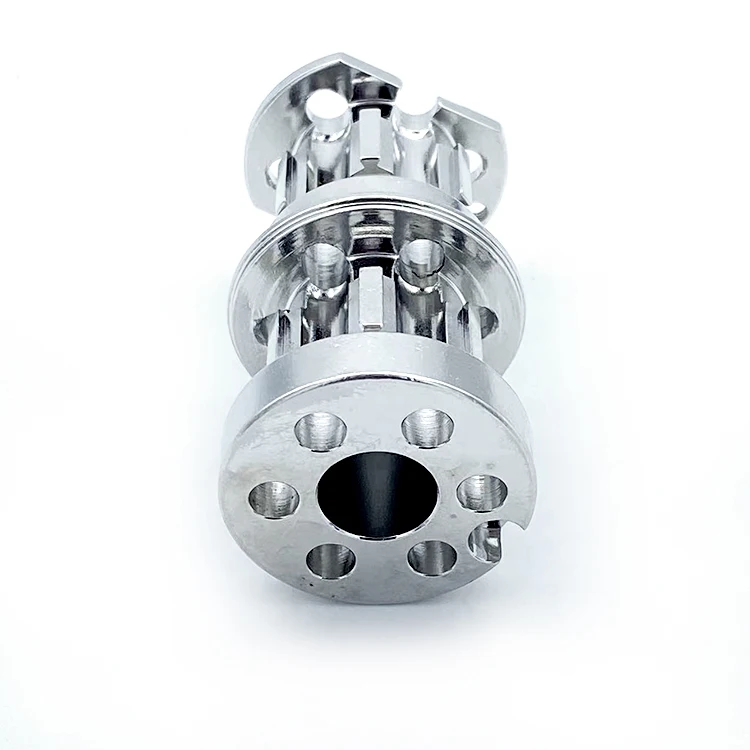 Stainless Steel Precision Service Hardware Raw Aluminum Parts with CNC Lathe Machining Drilling Wire EDM Mechanical Turning