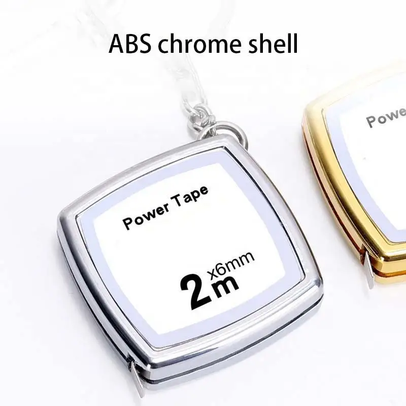 1 m 2 m promotional tape measure retractable promotion gifts measuring tape keychain