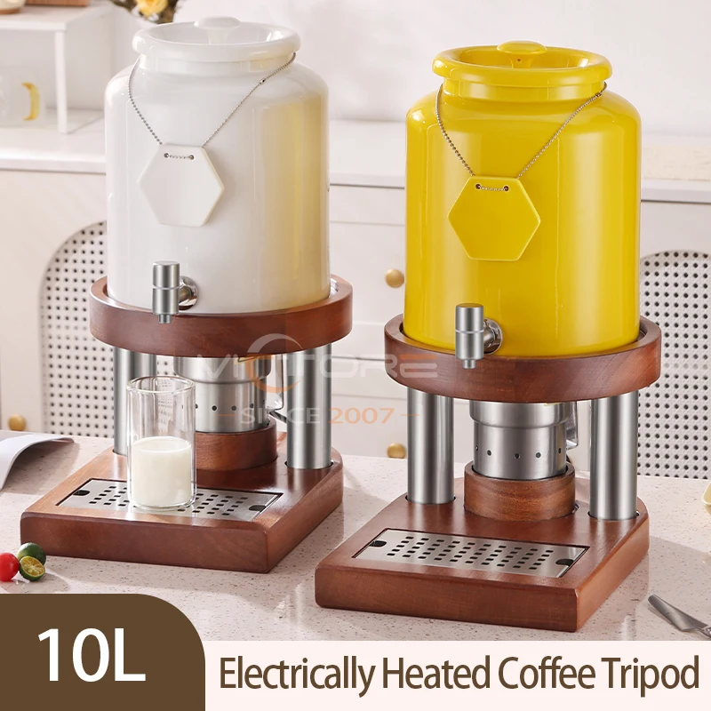 Restaurant hotel equipment juice dispenser supplies hot or cold 10L Ceramic milk dispenser