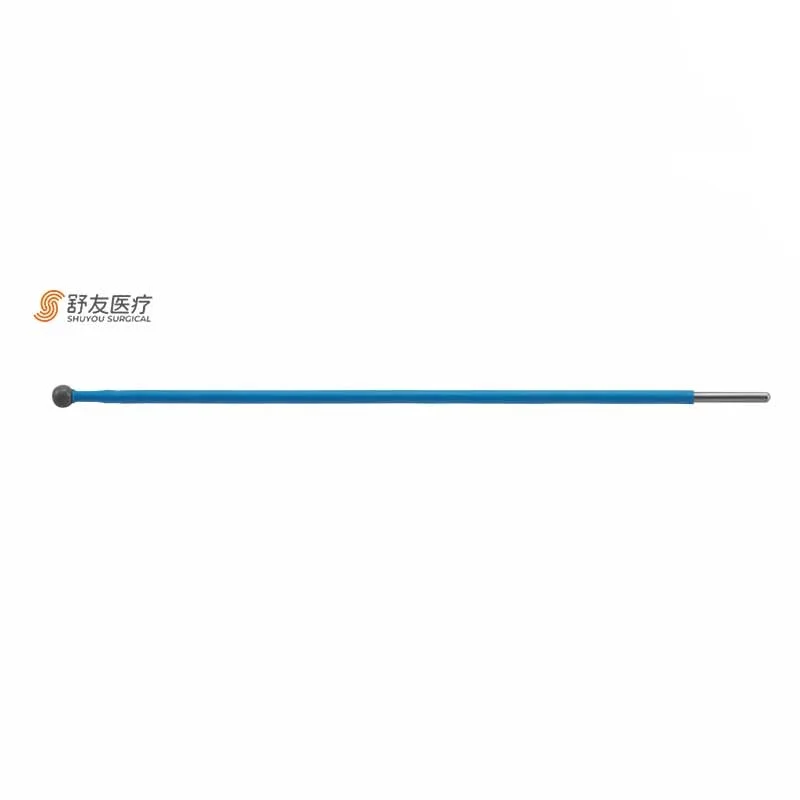 High quality ball type4mm electrode metal steel plastic 100mm electrosurgical electrode