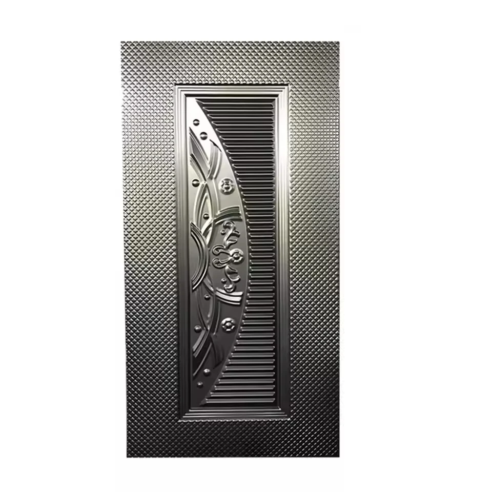 2024 Latest Design Embossed Metal Door Skin Panel Cold Rolled Sheet