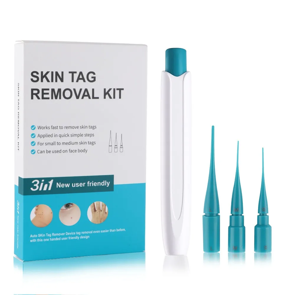 Высококачественная Автоматическая безболезненная этикетка для удаления кожи и бородавок, набор инструментов для удаления родинок и лица, ручка