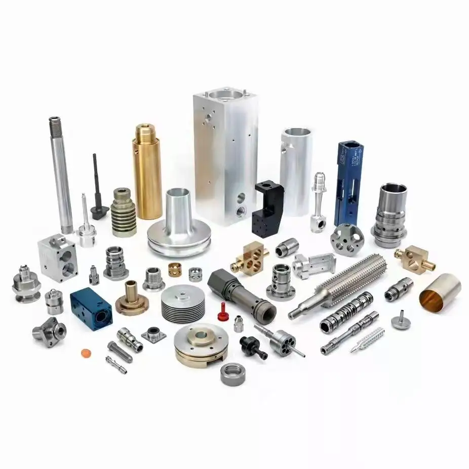 high precision cnc custom metal cnc machined processing parts cnc milling racing steel hadrenig switch full auto
