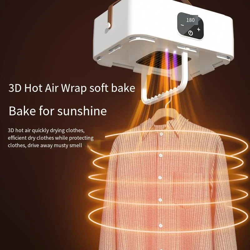 Best Seller Automatic Electric Portable Mini Compact Clothes Dryer Custom Logo Home Laundry Gas Heater Dryer Machine