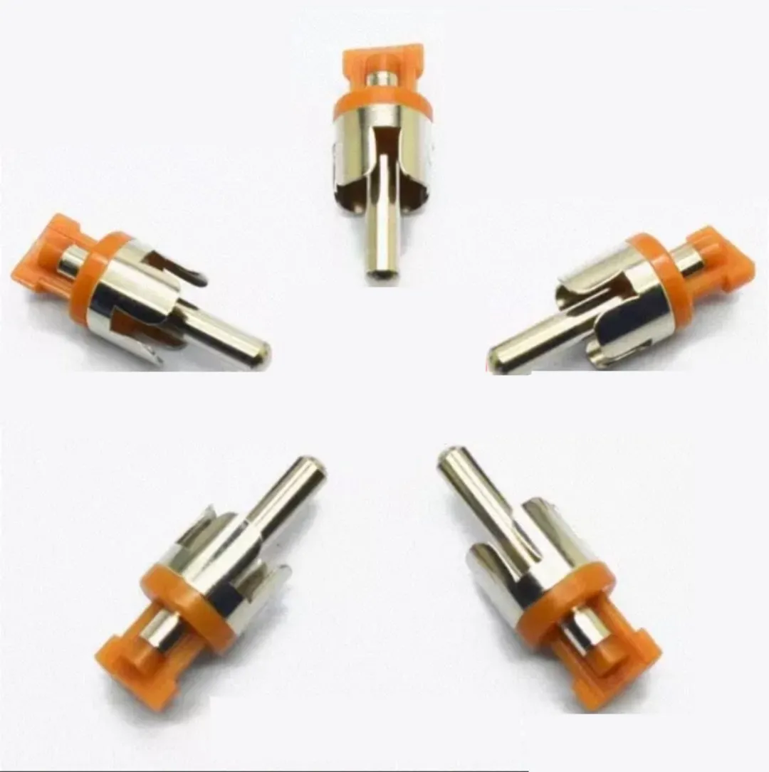 RCA lotus head petal audio plug lotus male head audio interface socket male connector connector male