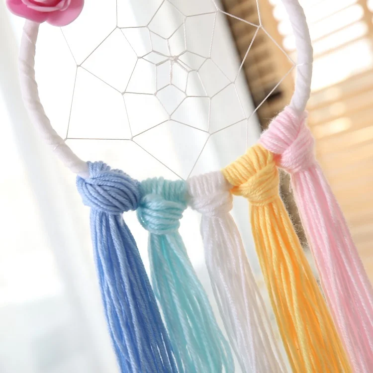 Customized Beautiful Feather Dream catcher Decoration Handmade Dream Catcher For Kids Gift