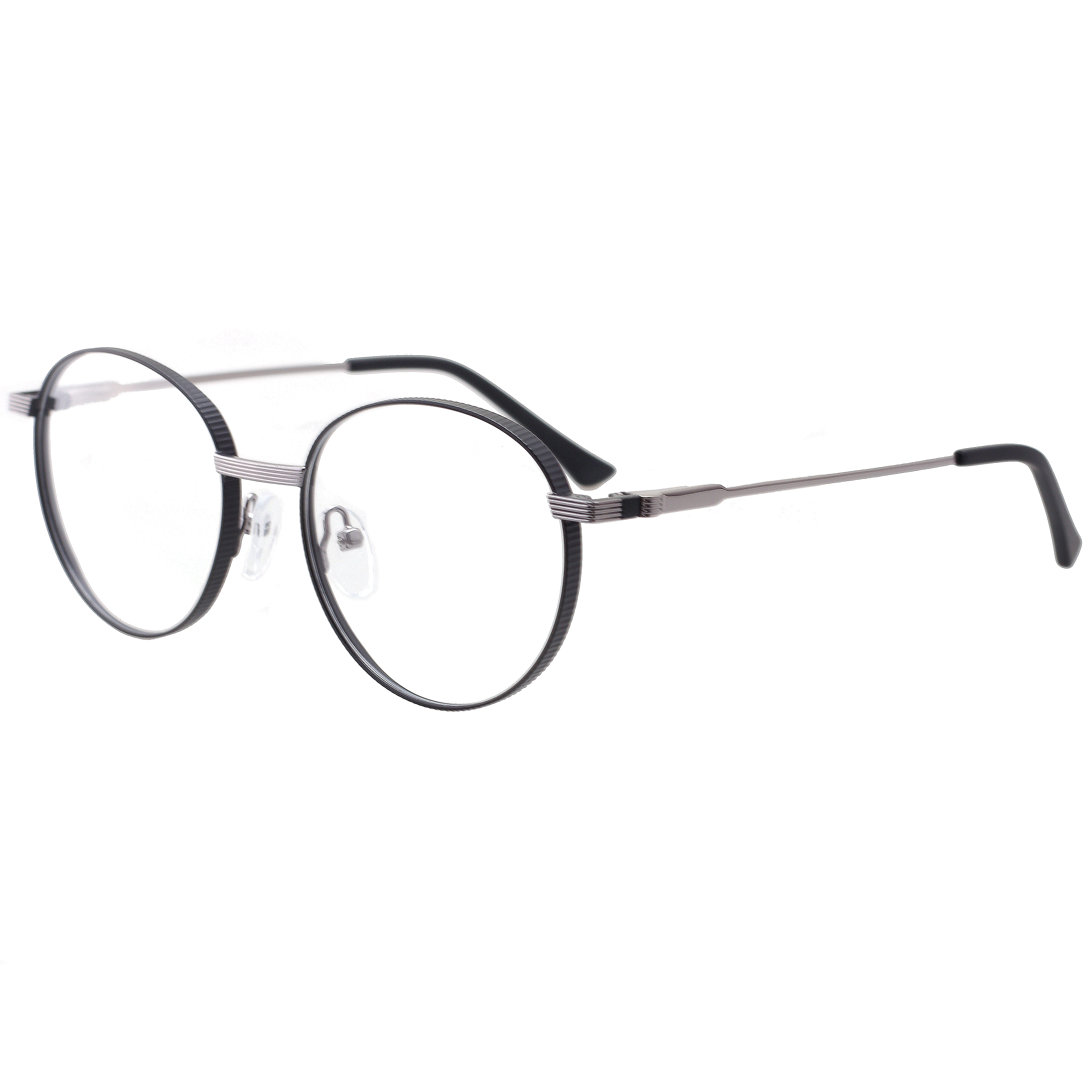 High Quality Valentine Gifts Fashion Womens Mens Metal Round Circle Frames Optical Eyeglasses Glasses