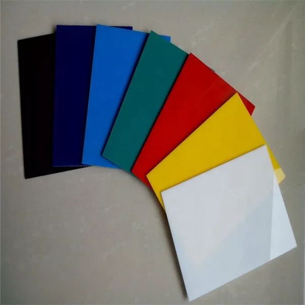 Free sample building material color sheet cast acrylic board casting 30 mm sheet for advertising