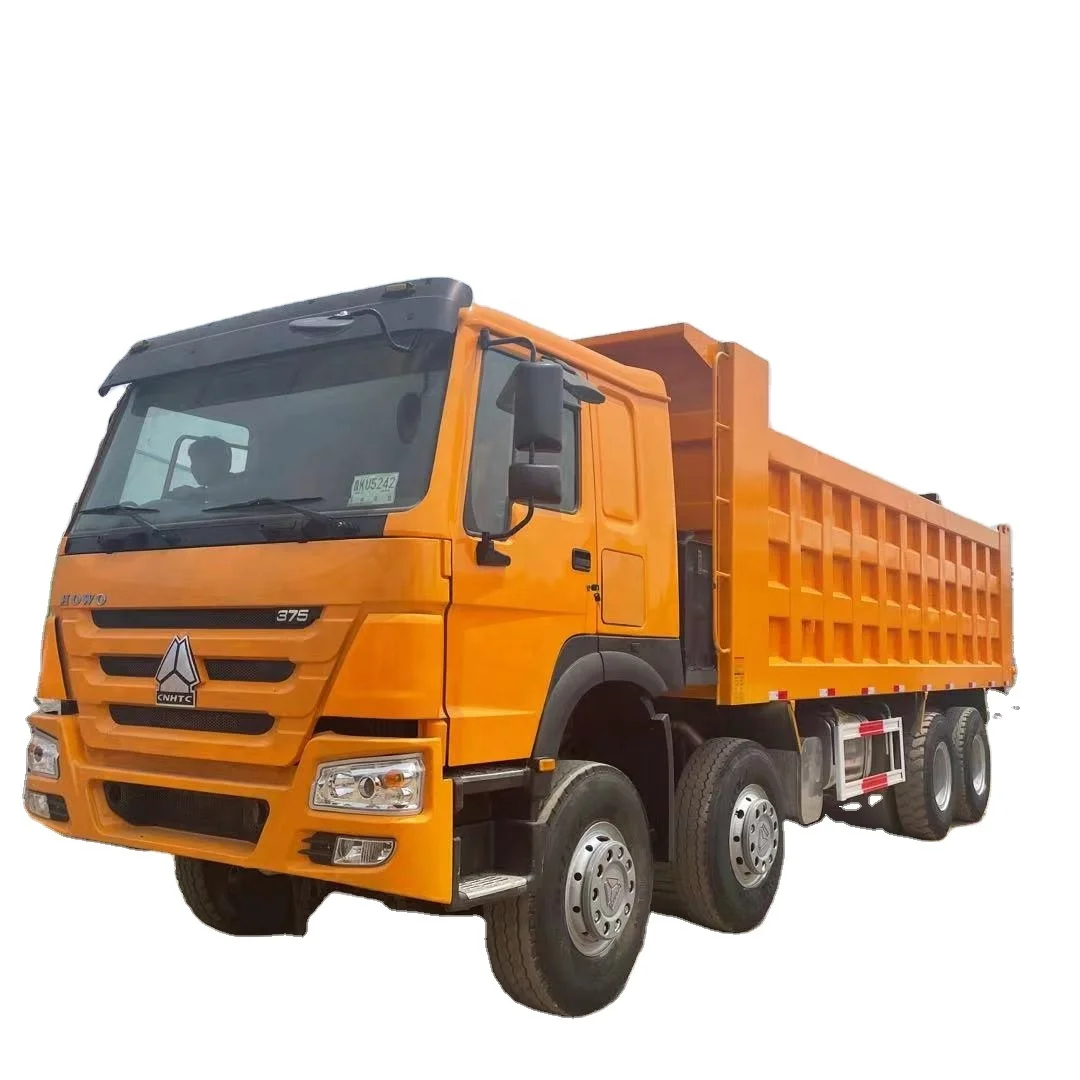 Good condition truck cheap price 6x4 8x4 Used Sinotruk Howo Tipper Truck 375 380 Dump Truck For Sale