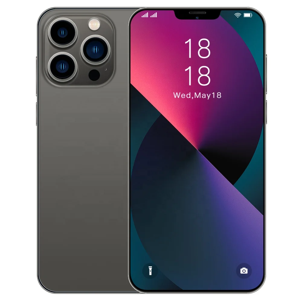 Phone i 13 Pro MAX 6.8 inch Android Smartphones 16GB+512GB 10-Core 5G LET Cellphones  GPS Gaming cell phones GSM WCDMA