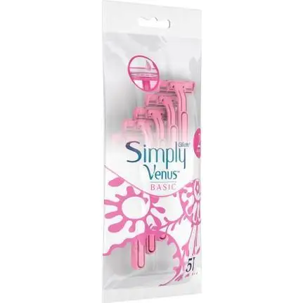 
SIMPLY VENUS BASIC 2 BLADES 5 PCS 