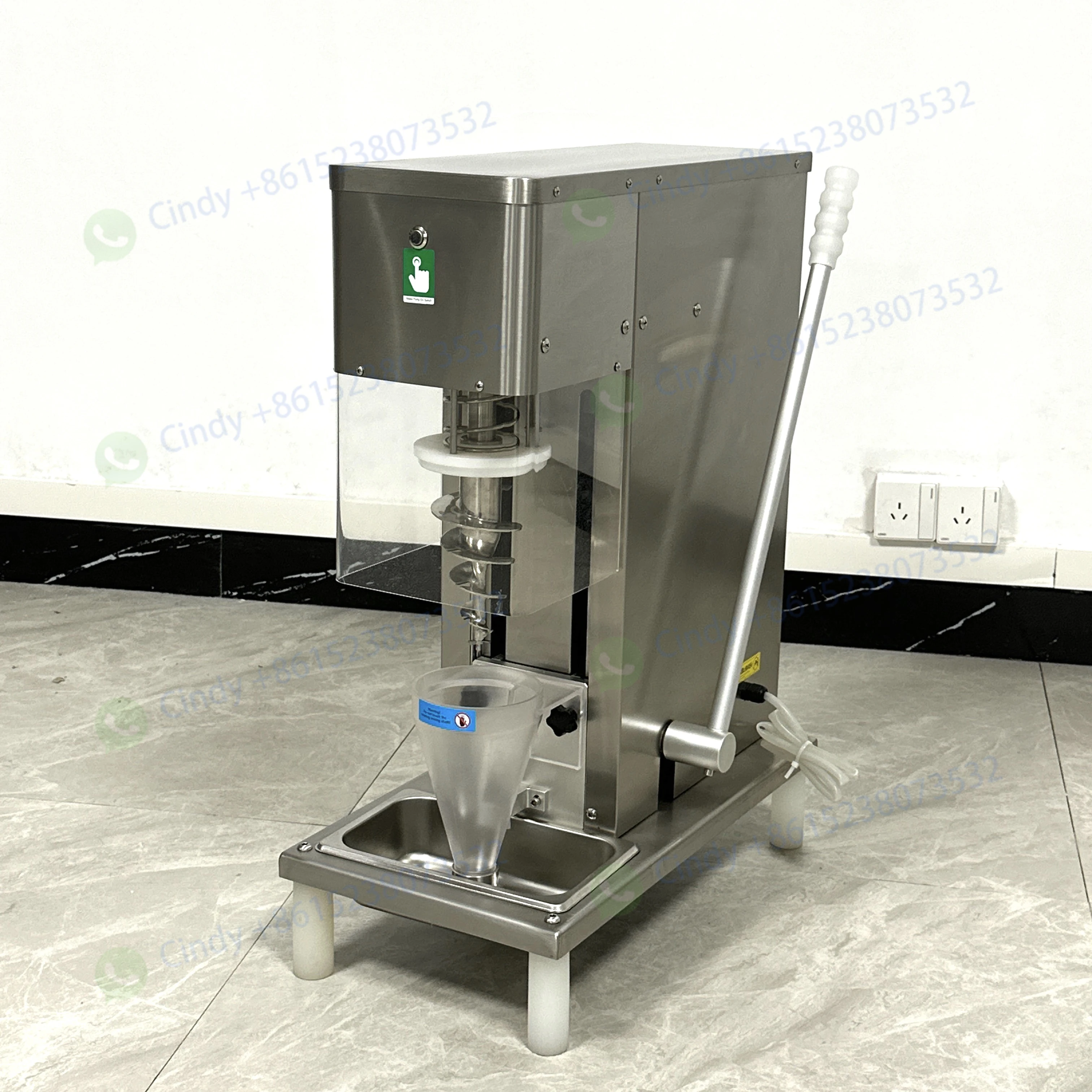 Swirl Real Fruit Ice Cream Blender Swirl Fruits Ice Cream Mixing Machine Stir Frozen Yogurt Ice Cream Mixer