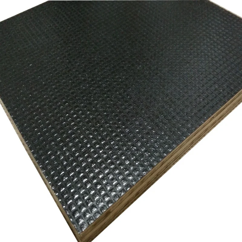 Plywood Film Faced Phenolic Board for concrete molding Formwork Plywood panel in construction.