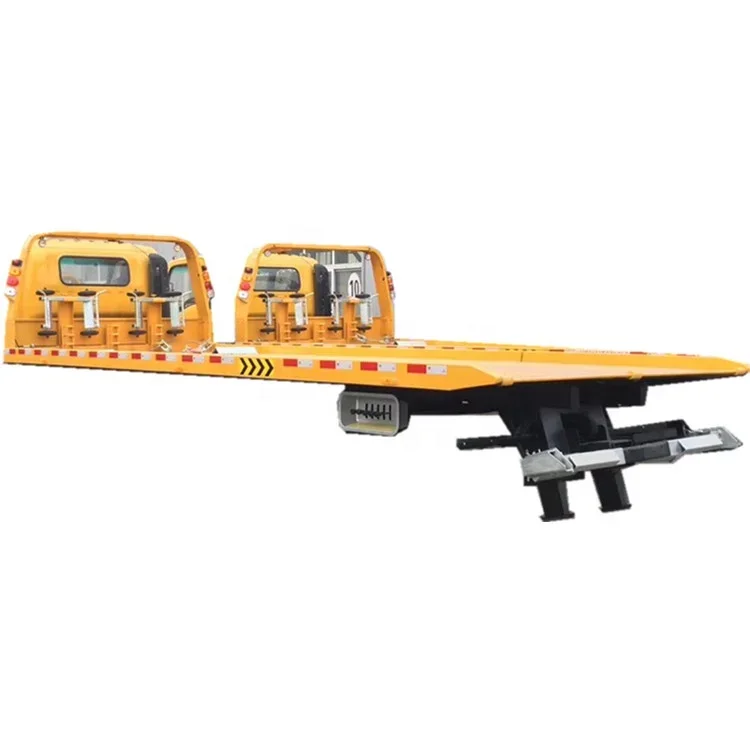 Customized Flatbed Wrecker Truck Upper Body  6tons 8tons 10tons Platform SKD Road Recovery Upper Equipment to Chile