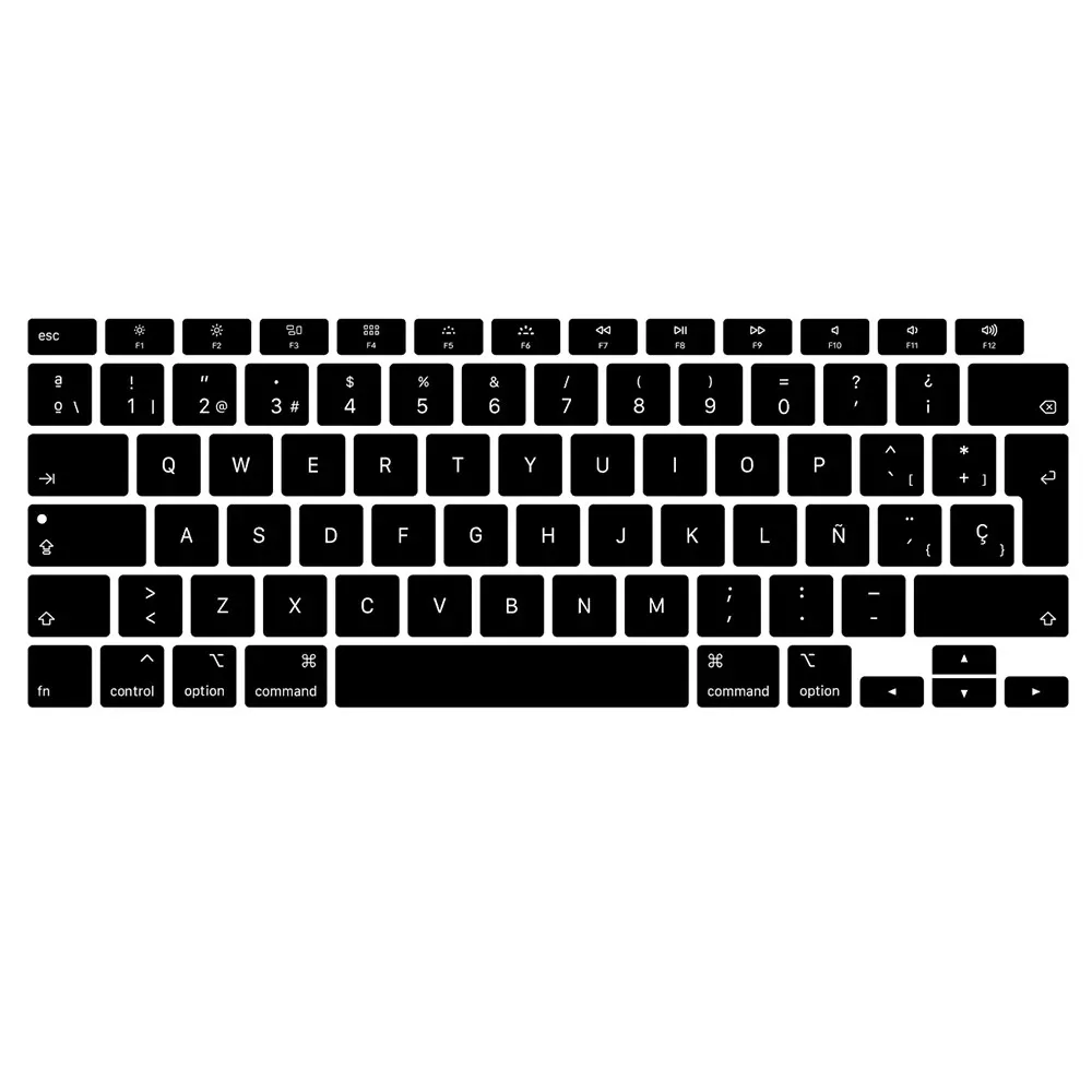 Французский испанский чехол для клавиатуры Macbook Air13 M1 A2337 Защитная пленка ноутбука 2020 13Air наклейка на клавиатуру A1466