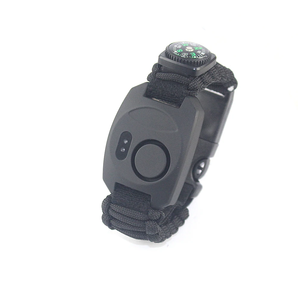 Tactical Sos Outdoor Survival Paracord Bracelet Accessories, Multifunctional Paracord Watch Alarm Paracord Bracelet