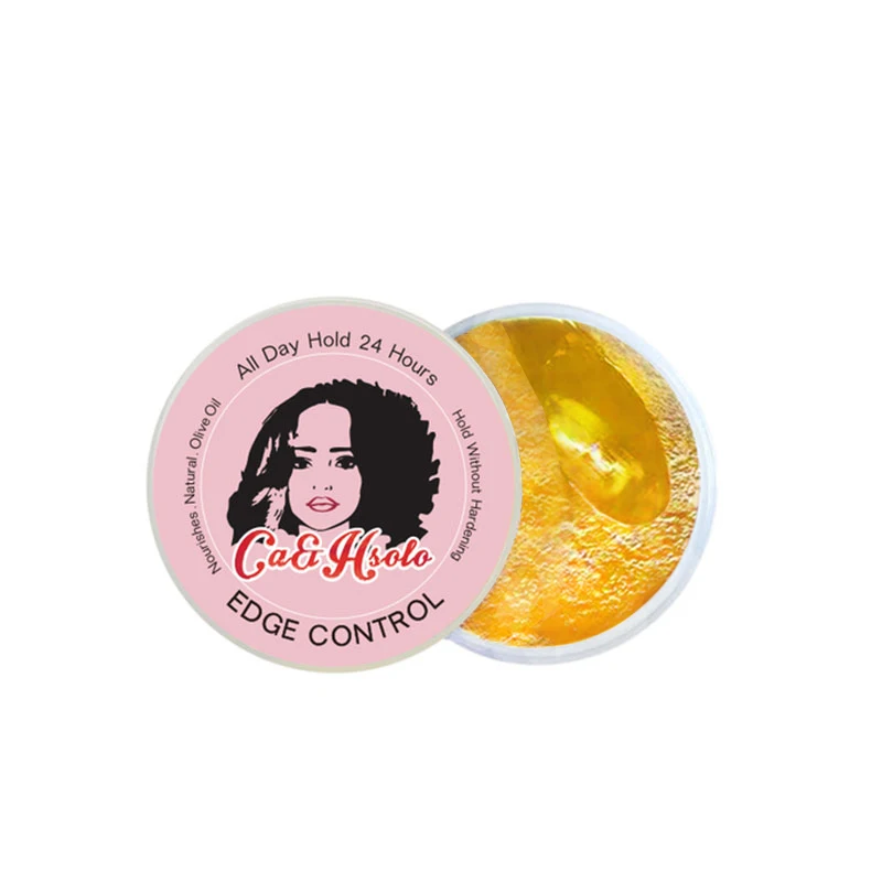 Custom Edge Control Gel Hair Styling Smooth Frizzi Hairs Non Greasy Hair Gel for Braiding Private Label Braid Styling Gel