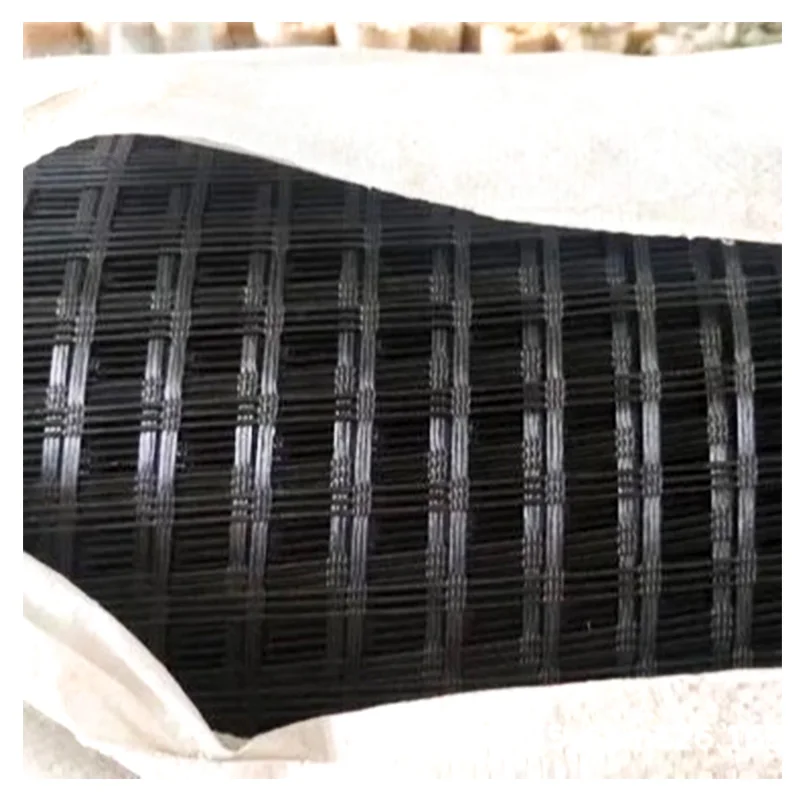 Fiberglass Grid for Driveway and Construction PP and Glass Fiber Reinforced Geogrid for Paver and Asphalt Consolidation