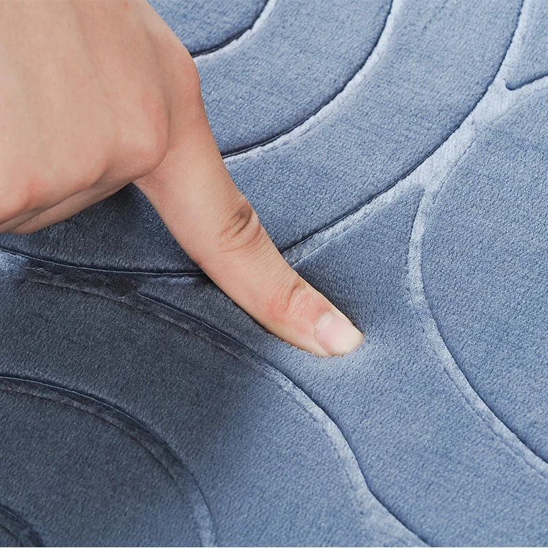 Luxury Soft Comfortable Highly Absorbent Memory Foam Bath Mat Non Slip