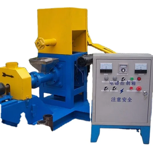 Fish Floating Food Processing Equipment Fish Food Pellet Making Machine