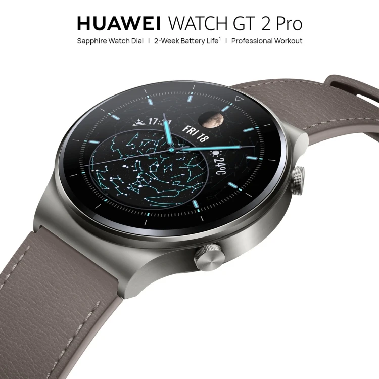 Смарт-часы Huawei Watch GT 2 Pro 46 мм с GPS и