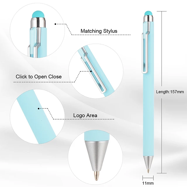 Aihao New Arrival Set of Custom Ballpen Wholesale Blue Ballpoint Pen Manufacturer