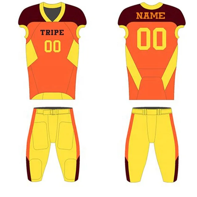 Full sublimation American football jersey custom team football jersey
