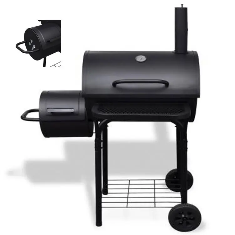 Outdoor Garden BBQ Charcoal Barbecue Grill Picnic BBQ Grill Smoker Household Smoked Stove