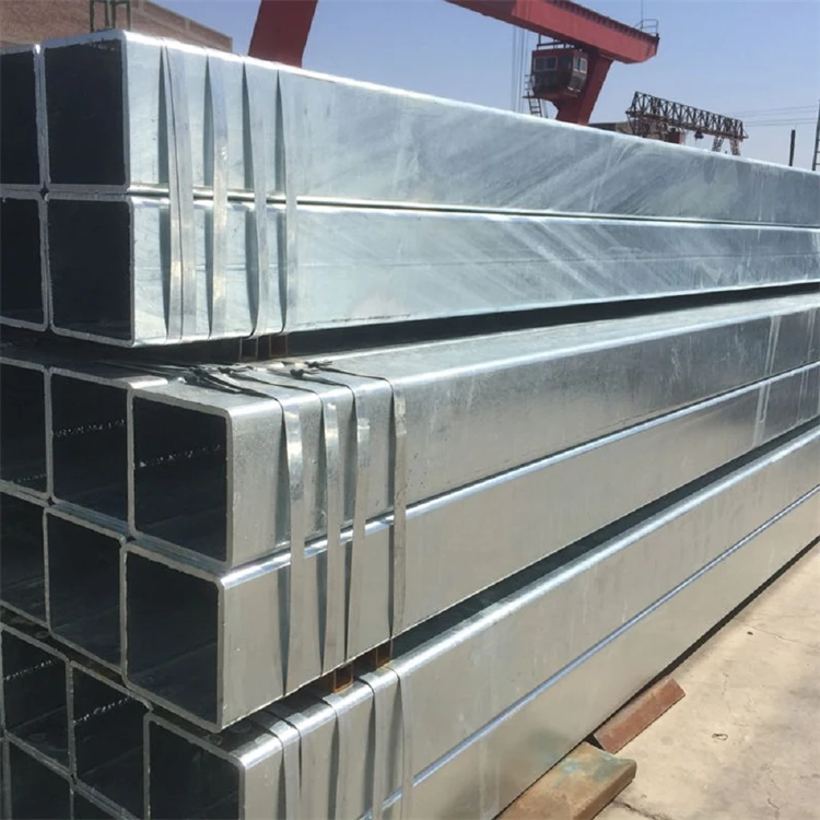 Shandong Manufacturer Pre Galvanized Square Steel Pipe Hot DIP Galvanised Fence Tubing Factory price