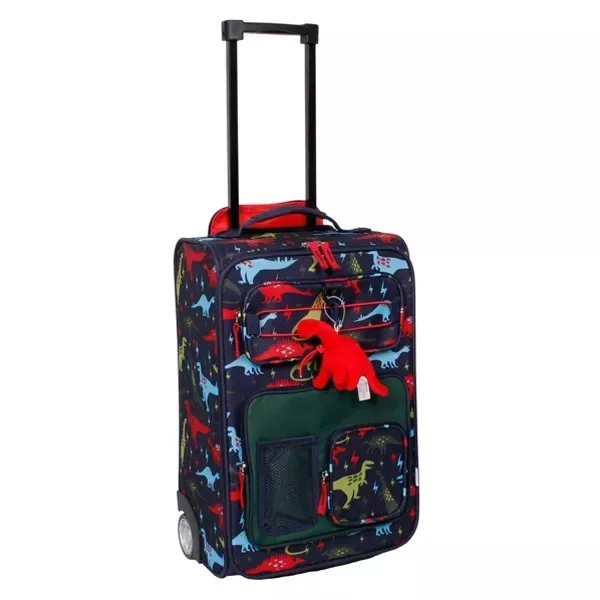 Dinosaur Cartoon Print Kids Travel Suitcase Luggage Bag Airline Carry On Travel Bags Suitcase