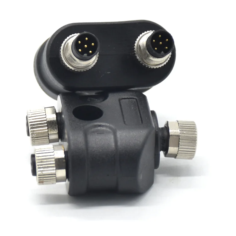 Промышленные части сплиттер код Y M8 6 цилиндрический штепсельный соединитель